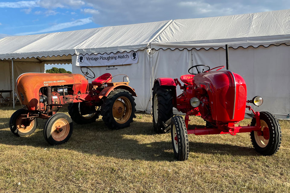 Vintage tractors 2022